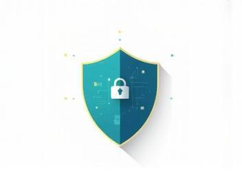 Icona scudo sicurezza digitale