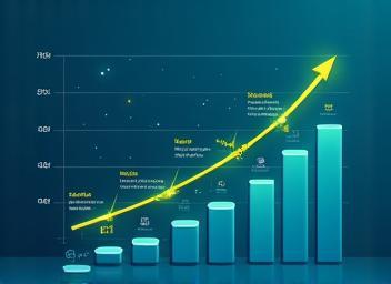 Grafico che mostra aumento della velocità Internet